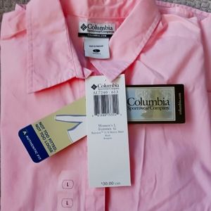 ColumbiaSportswearWomens Pink Shirt